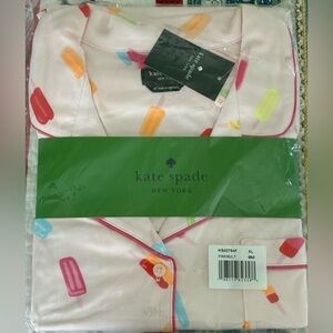 Kate Spade Pink Ice Pop Pajama Set Size XL NEW